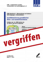 DVW-Schriftenreihe Band 71:  Qualitätssicherung geodätischer Mess- und Auswerteverfahren